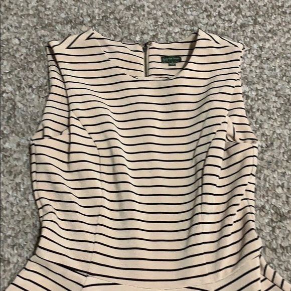 *CLOSET CLEANOUT* A line striped dress - Picture 2 of 3